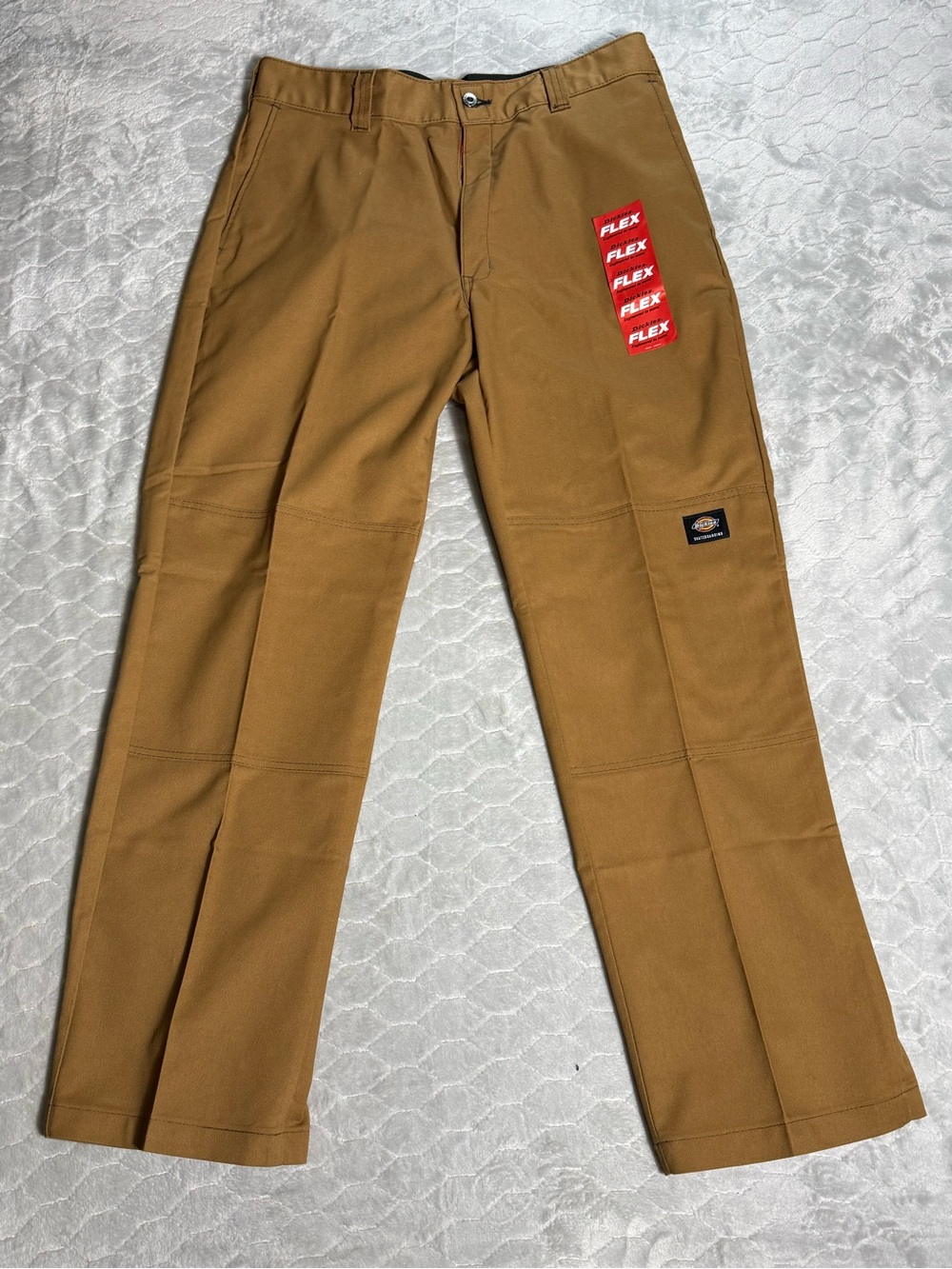 Dickies Skateboarding Double Knee Flex Pants 36x32 Tag Fit 35x32